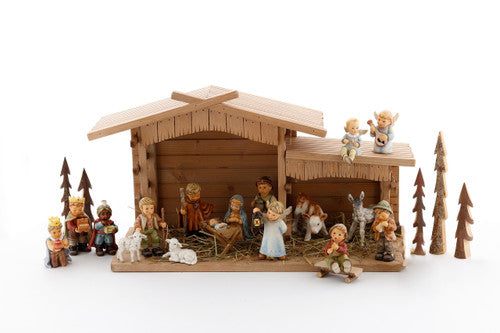 Hummel CrÃ¨che (17 Figurines with Stable. Nativity) - HUM 2230